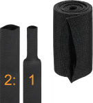 hankekaart Schrumpfschlauch, 2:1 suhe, 5,1 cm, ID, 91,4 cm, Automobil-Drahtwebstuhl, geflochtene Kabelh&uuml;lsen, Stoff, gewebt, Schrumpfschlauch, Schutz f&uuml;r Kabelbaum, Kabelmantel, Schlauchdraht