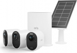 Arlo Ultra2 v&auml;livaatluskaamera ja tasuta p&auml;ikesepaneel, 3 tk, valge