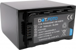 Panasonic VW-VBD78 PREMIUM asendusaku Dot.Foto laetav videokaamera aku - Dot.Foto InfoChipiga - 7,2v / 7800mAh - 2-aastane garantii [Vaata kirjeldust &uuml;hilduvuse kohta]