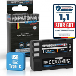 PATONA USB-C Platinium EN-EL3E aku 2250 mAh &Uuml;hildub Nikon D50 D70 D70s D80 D90 D100 D200 D300 D300S D700 asendusaku mudelitele EN EL3E ENEL3E