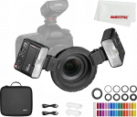 Godox MF12 MF12-K2 12W makro v&auml;lk, 2.4G juhtmevaba juhtimine, TTL/M režiim, sisseehitatud 3,7 V/6,29 W liitiumaku kui v&auml;line TTL v&auml;lk, &uuml;hildub Nikon, Sony, Canon, Fuji, Olympus ja Panasonic'iga
