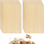 Balsa puidust paneelid vineer 300 mm x 200 mm x 1,5 mm, Balsa plaadid DIY Craft mudel lennuki laeva puidut&ouml;&ouml;de paat majad ja muud hooned Pack of 10