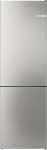 Bosch Series 4 vabalt seisev k&uuml;lmik-s&uuml;gavk&uuml;lmik koos alumise s&uuml;gavk&uuml;lmikuga 186 x 60 cm Metalliefekt Total No Frost KGN362LAF