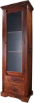 MASSIVMOEBEL24.DE Oxfordi akaatsia vitriinkapp 65 x 44 x 191 cm V&auml;rv: Suurus: 65 x 44 x 191 cm (B x S x K x K)