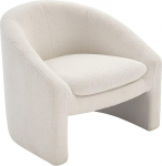 Vente-unique Ossana tool Boucl&eacute; kangas valge