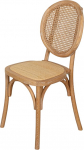 Biscottini puidust rotangist tool 92 x 48 x 43 cm T&auml;ispuidust k&ouml;&ouml;gitoolid Made in Italy s&ouml;&ouml;gituba elutuba Vintage Cross Chair polsterdatud toolid v&auml;ljas