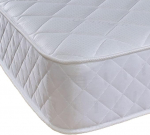 eXtreme comfort ltd Extreme Comfort Cooltouch Diamond Essentials vedrumadrats, 18 cm s&uuml;gav, puuvillasegu, pol&uuml;ester, valge, 3ft Standard UK Single 90cm x 190cm