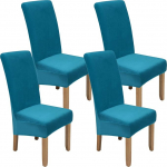 Colorxy Spandex kangast Stretch s&ouml;&ouml;gitool Slipcovers Home Decor Set of 4