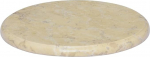 vidaXL lauaplaadi asendusmarmorplaat, s&ouml;&ouml;gilauaplaat, kohvilauaplaat, aialauaplaat, kohvilauaplaat, looduskiviplaat, kreemikas, l&auml;bim&otilde;&otilde;t 40 x 2,5 cm, marmorist