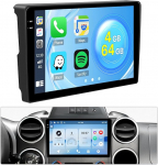 Roinvou 4+64G Android 15 Autoradio Citroen Berlingo & Peugeot Partner 2015-2018 koos Carplay Android Car, 9-tolline autoraadio Incell puuteekraaniga GPS Bluetooth EQ WiFi RDS FM SWC tagurduskaameraga