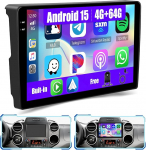 [4G+64G] Inefala Android 15 Autoradio f&uuml;r Citroen Berlingo B9 2008-2018 mit Wireless Carplay Android Auto, 9 Zoll Touchscreen Radio mit Navi GPS WiFi RDS/FM Bluetooth EQ SWC R&uuml;ckfahrkamera Mic