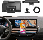 TTCR-II &uuml;hildub mobiiltelefoni hoidjaga BMW X3 / X3M G45 2025 2026, X3 G45 nutitelefoni mobiiltelefoni hoidja 360&deg; p&ouml;&ouml;ratav reguleeritav reguleeritav ventilatsiooni v&otilde;re hoidja X3M auto telefoni hoidja BMW tarvikud