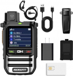 Globaalne eluaegne tasuta Walkie Talkies MKMXPTT Kiire piiramatu ulatusega 4G LTE PoC Walkie Talkie National PTT kahesuunaline raadio Kodu kauglogistika ettev&otilde;te SIM-kaardiga Walkie Talkie (1PC)