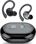 Bluetooth k&otilde;rvaklapid Sport k&otilde;rvaklapid Traadita Bluetooth 5.4 koos 4 ENC m&uuml;ravastase mikrofoniga, traadita k&otilde;rvaklapid Hi-Fi Stereo Deep Bass Traadita k&otilde;rvaklapid, IP7 veekindlad k&otilde;rvaklapid LED-ekraaniga