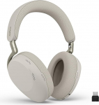 Jabra Evolve3 85 juhtmevabad Bluetooth-peakomplektid mikrofoniga kontorisse, USB-C, AI h&auml;&auml;lk&otilde;ne, adaptiivne aktiivne m&uuml;rasummutus, 25h aku, koosolekute rakenduste jaoks, soe hall v&auml;rvus
