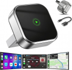WingFly Wireless CarPlay Adapter mit GPS und Navigationsunterst&uuml;tzung, Kabelloses CarPlay f&uuml;r Fahrzeuge ab 2016, 5GHz WiFi, Bluetooth 5.0 Auto-Connect, Niedrige Latenz, OTA-Updates