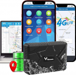 4G GPS Tracker 10000mAh Auto GPS Tracker 120 p&auml;eva ooterežiimil Reaalajas GPS Tracker Tasuta App 6 kuu j&auml;lgimise ajalugu Veekindel magnetiline paigaldus Mobiilne alarmiotsija