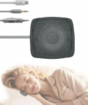 Avantree Slumber Mini Wired Pillow Speaker magamiseks, pehme une heli, ei vaja laadimist, Inline helitugevuse reguleerimine, USB-C ja AUX, podcastide ja audioraamatute jaoks