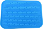 Premium-Tischset aus Silikon, hitzebest&auml;ndig, Tischset, Tassenunterlage, Tellerunterlage, rutschfestes Design, Tischsets und Untersetzer for Schutz des Esstisches for den Heimgebrauch(Blue)