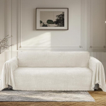 BellaHills Diivan Cover 3-Seater veekindel diivan viskamine Scratch Protection Diivan Cat Diivan Cover pestav &scaron;enill Diivan Kaitsja Kaitsev Blanket Diivan Cover Beige