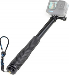 SOONSUN 45" Aluminum Waterproof Extension Monopod Pole Selfie Stick for GoPro Hero 12 11 10 9 8 7 6 5 4, Max, Mini, Fusion, Session, Insta360 X2 X3, GO3, Osmo Action 3 4,