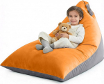 4ft Bean Bag Chair Cover (ilma t&auml;idiseta) t&auml;iskasvanutele, 400L Extra Large Triangular Bean Bag Chair Cover, pestav Bean Bag ilma t&auml;idiseta, Ultra Soft Lazy Diivan Premium Velvet Cover