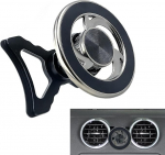 Magnetiline auto mobiiltelefoni hoidja Audi A3 8P 2004-2013, alumiiniumsulamist auto &otilde;hutusava mobiiltelefoni hoidja 360&deg; p&ouml;&ouml;ratav Magsafe jaoks iPhone 17 16 15 14 ja GPS jaoks