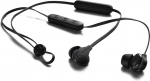 Boompods Sportline Wireless Bluetooth Kopfh&ouml;rer - Kabellos In-Ear Ohrh&ouml;rer mit Mikrofon und 5 Std-Akkulaufzeit, IPX4 Wasserschutz In-Ear Kopfh&ouml;rer, Sport Headset f&uuml;r Training, Schwarz