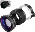 NEEWER Wide Angle Lens Compatible with Canon G7X Mark III Camera, 2 in 1 18 mm Wide Angle & 10x Macro Additional Lens with Extension Tube, Bayonet, Cleaning Cloth