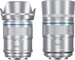 SIRUI Sniper 16 mm, 75 mm Auto Focus Lens Set, F1.2 Wide Angle APS-C Camera Lens, E Mount Lens for A6400, A6700, ZV-E10, FX3/30 (E Mount, Silver)
