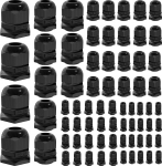 Joinfworld kaablifiltrid veekindel pingevaba kaabli&uuml;hendus k&auml;epide veekindel kaabel PG7 1/4" 3/8" 1/2" 3/4" 1" koos kaabli l&auml;biviiguga 3-25 mm jaoks