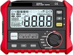 HT5910 Leckageschaltertester LCD-Digitalwiderstandsmessger&auml;t RCD/Loop-Tester 1000 Datenspeicher Voltmeter Megohmmeter
