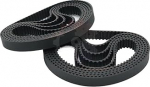 1tk GT2 Zahnriemen 2GT pikkus 198mm-300mm Closed Loop Gummi Breite 6 10 15mm 2M Synchron for 3D Drucker(212mm,Belt width 15mm)