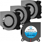 WINSINN 40mm ventilaator 5V, 3D printeri mikro 5 Volt ventilaator puhur 4020 topelt kuullaager, harjadeta jahutus 40mm x 20mm 2PIN (4 tk)