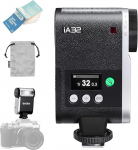 GODOX iA32 kaamera v&auml;lk Mini v&auml;lk, GN15 taastumisaeg 2.5s, S1/S2 optiline juhtimine, 8 v&otilde;imsusastet, kaamera v&auml;lkkiirendi Canon Sony Nikon Fuji Pentax Panasonic Olympus kaameratele