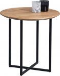 M2 Kollektion Keno 1 kohvilaud / k&uuml;ljelaud, puit, pruun, l&auml;bim&otilde;&otilde;t 45 cm, k&otilde;rgus 46 cm