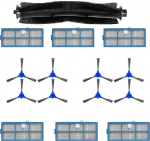 Fantisi 15 tk varuosad Hosome G9070 tarvikud Filter Roller Brush k&uuml;lgharja asendamine