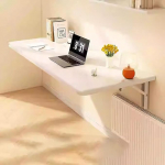 Generisch Klapptisch An der Wand montierter Klapptisch, platzsparender schwebender Schreibtisch f&uuml;r K&uuml;che, Esszimmer, B&uuml;ro und Arbeitszimmer. Kompakt, mitmek&uuml;lgne, ideaalne kl