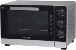 Brandt FC405MS Mini Freestanding Compact Oven 2100W 40L Multifunction with 5 Cooking Modes, Even Cooking, Double Glazing, Grey