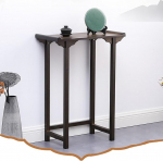 Kitsas konsoolne diivanilaud elutuppa, esikusse, magamistuppa, naturaalne, XL v&auml;ljapanek, sissep&auml;&auml;sulaud