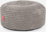 Lounge Pug Suur &uuml;mmargune jalahoob, pouf, Bean Bag Stool, Large, Corduroy Mink