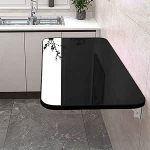 Seinale paigaldatud kokkupandav laud, ruumi s&auml;&auml;stev sein pesuruumi jaoks, ujuv t&ouml;&ouml;pink, kompaktne kokkupandav laud v&auml;ikestele ruumidele, seinale paigaldatud