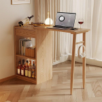 Generisch Moderner Bartisch im Landhausstil, Massivholz, 50 Zoll hoch, platzsparender Konsolentisch, schmaler Kneipentisch f&uuml;r kleine K&uuml;chen und Caf&eacute;s, stilvolle rustikale M&ouml;bel