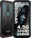 DOOGEE Blade 10 Pro Energy Outdoor mobiiltelefon ilma lepinguta, 32GB + 256GB + 2TB, 50MP kaamera, Widevine L1, 4.5G Dual SIM, Octa Core 6580mAh, Outdoor Samsung telefon Android 15, 6.56 tolli HD+ 90Hz