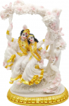 alikiki India Jumal Radha Krishna kuju - 17.0 cm H India iidol Radha Krishna kuju India pulmakingituseks, Hindu kingitused India paaridele, Murti kodukontori tempel Mandir Pooja