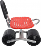 Istmega aiak&auml;ru, veeretatav t&ouml;&ouml;koha iste aeda, tugevast rauast aiatool v&auml;lit&ouml;&ouml;deks ratastega, 360&deg; p&ouml;&ouml;rlev iste, praktiline t&ouml;&ouml;riistak&auml;ru