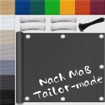 Ufamiluk P&auml;ikesepuri veekindel 2 x 3 m mini suur v&auml;ike terrass tuulekaitse markiis kangast r&otilde;du katuse katuse r&otilde;du terrass bassein antratsiit