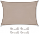 CelinaSun Markiis koos kinnitustrossidega, PES pol&uuml;ester, vetth&uuml;lgav impregneeritud kolmnurk, t&auml;isnurkne