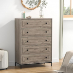 5 sahtliga kapp, 115 cm k&otilde;rge k&uuml;ljepaneel, kitsas kapp, magamistoa kapp esikusse, kontorisse, magamistuppa, elutuppa, sahtlikapp, riiul koos sahtlitega