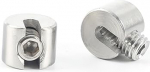 2 x 5mm terastrossi kinnitusklambrid roostevabast terasest kaabliklambrid k&ouml;ie kinnitamiseks